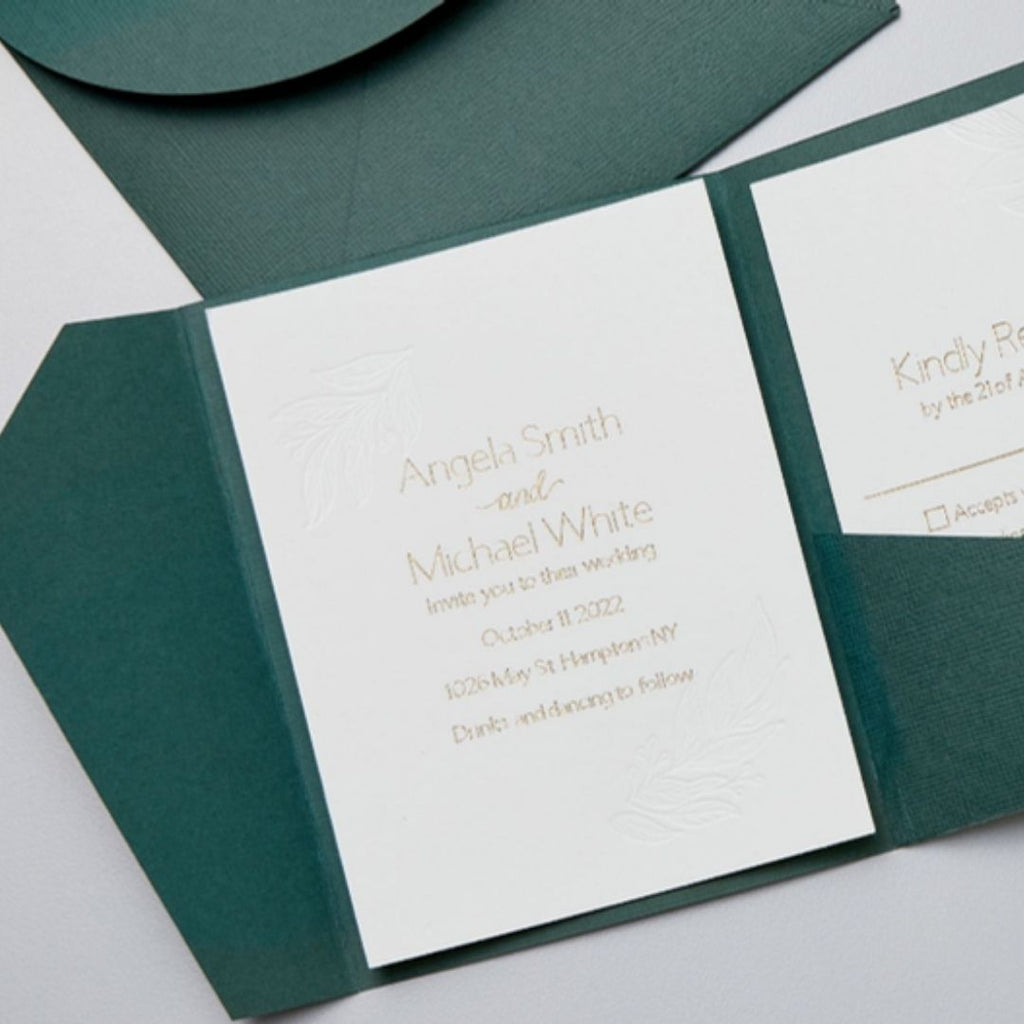 Precision-cut Invitations