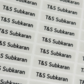Personalised Name Stickers