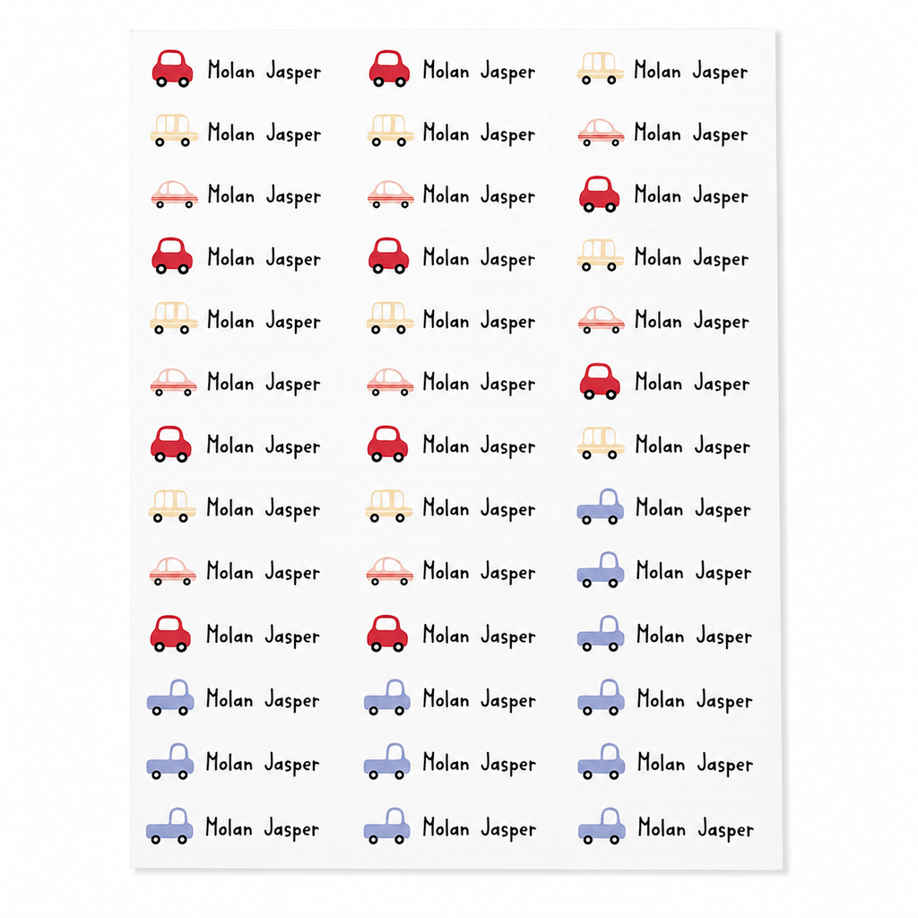 Personalised Name Stickers – Custom Kids Labels