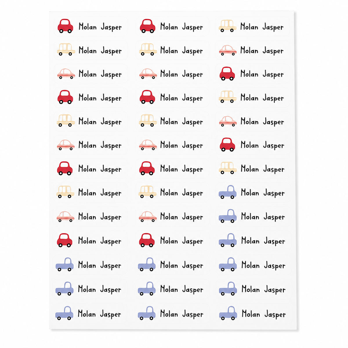 Personalised Name Stickers – Custom Kids Labels