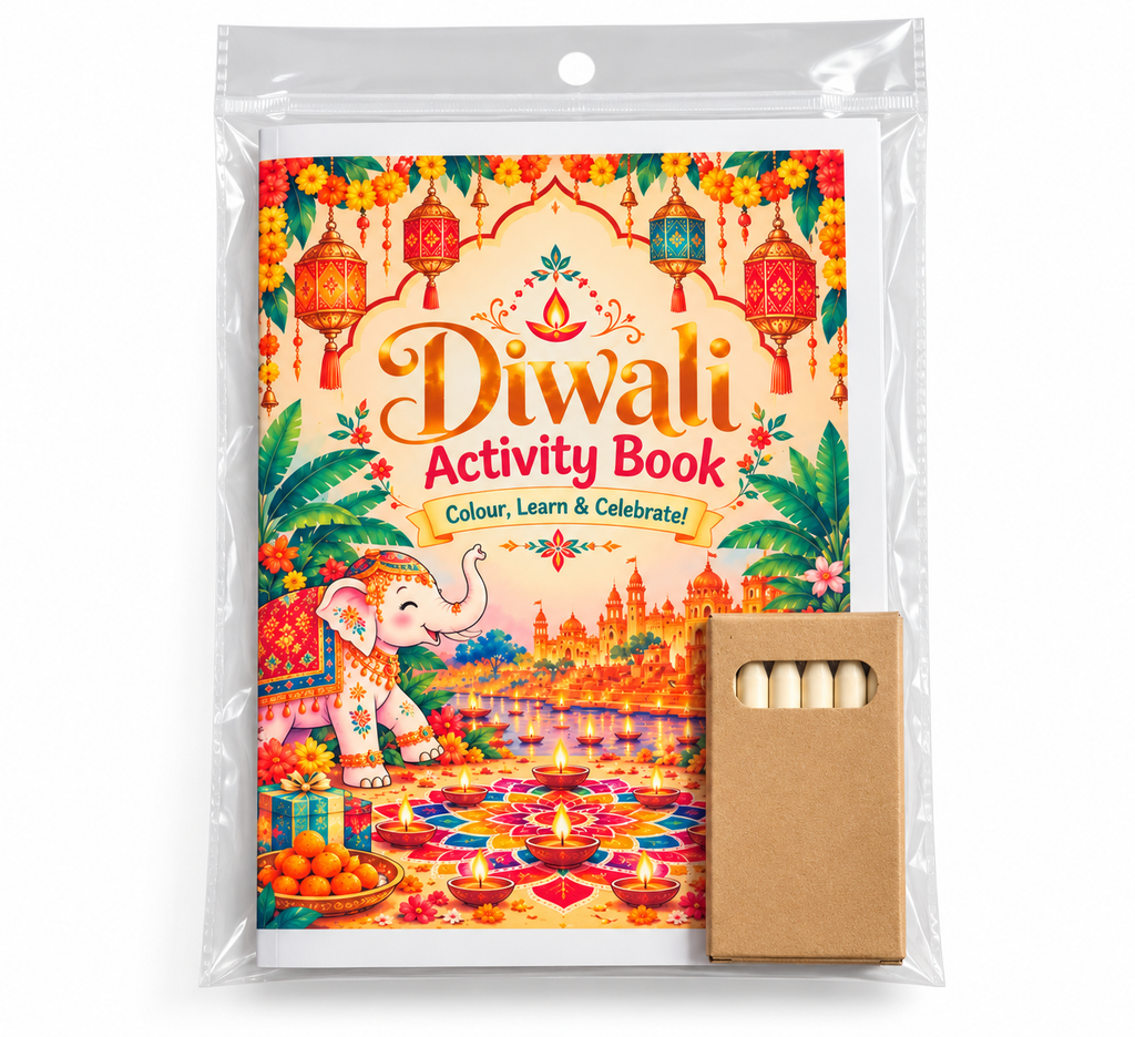 Kids’ Diwali Art Kit | Paint Your Own Incense Holder