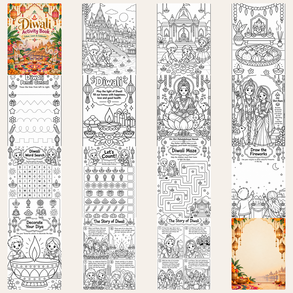Diwali Activity Book